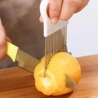 Suporte De Corte De Cebola Em Aço Inoxidável