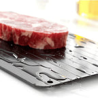 Tábua para Descongelar Carnes 4x Mais Rápido