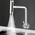 Torneira Soft Inox 4 Jatos Rotativa 360° Cromada