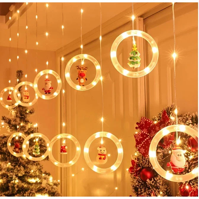 Cortina Cascata de Luz LED