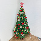 Kit Completo de Árvore de Natal 1,5m com 84 Enfeites