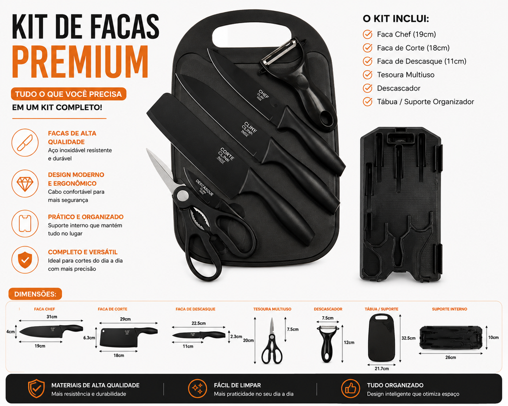 [COMPRE 1 E LEVE O KIT] Panela Multifuncional 4 em 1 + Brindes Exclusivos